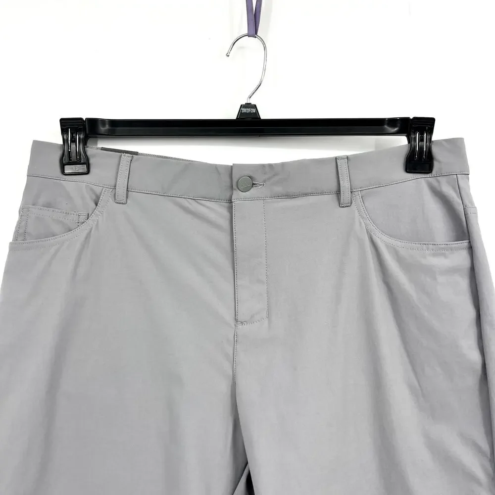 ADIDAS Men's Ultimate365 5-Pocket Golf Shorts Size 35 Grey Three Athletic NWT_5